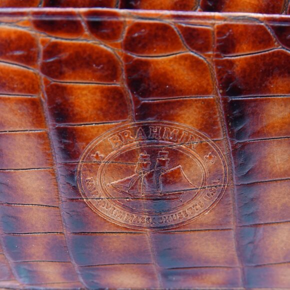 2 Brahmin Wallets One Small Kisslock and One Long Bi-Fold Wallet - Picture 9 of 14